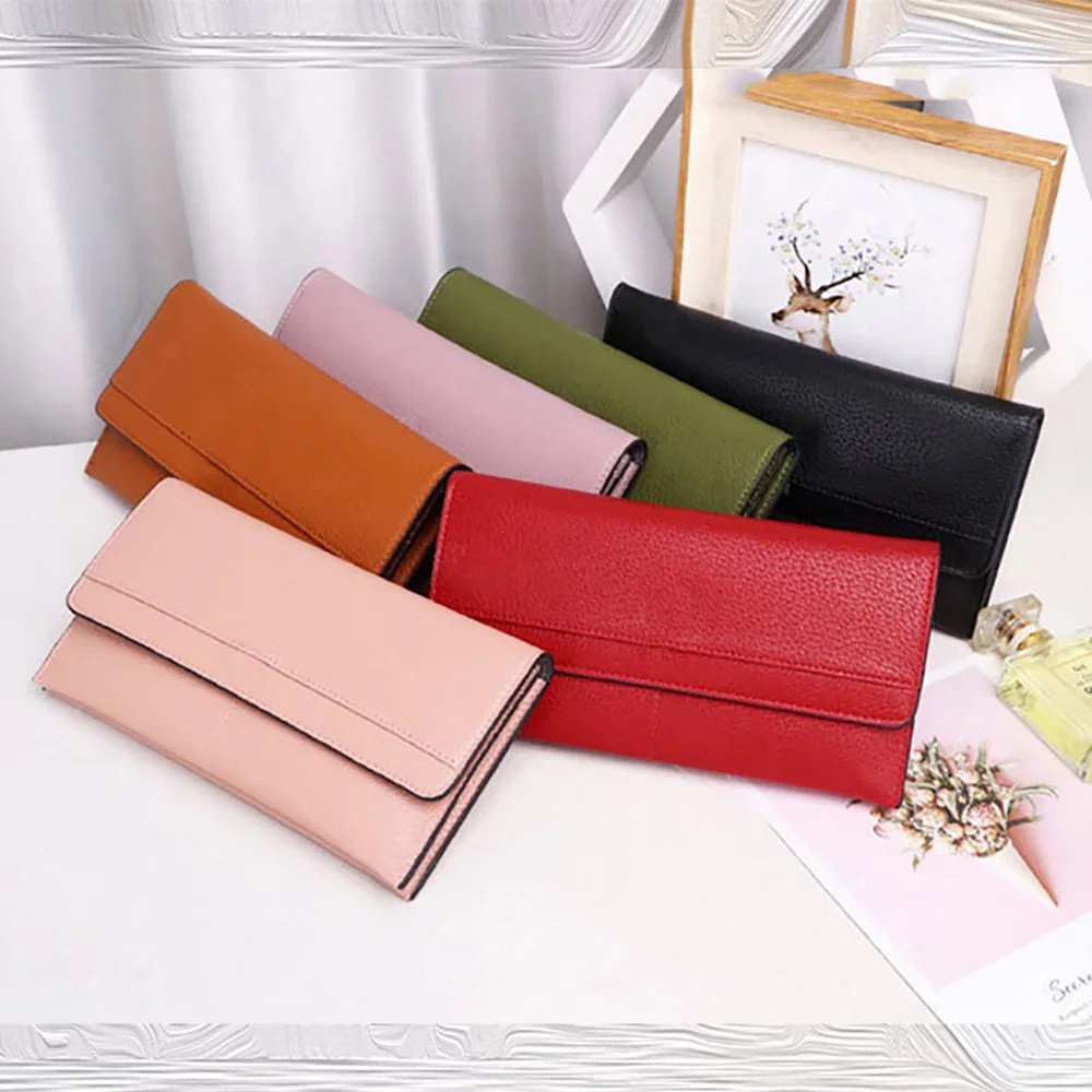 

New Designer Clutch Women Purse Ladies Girls Long Wallet Credit Card Holder Leather Womens Wallet purse lady