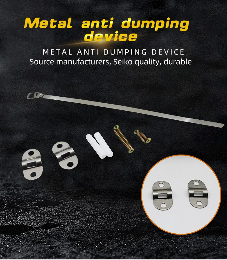 Stainless Steel Anti Tilt Kit Anti Falling Furniture Device Children's