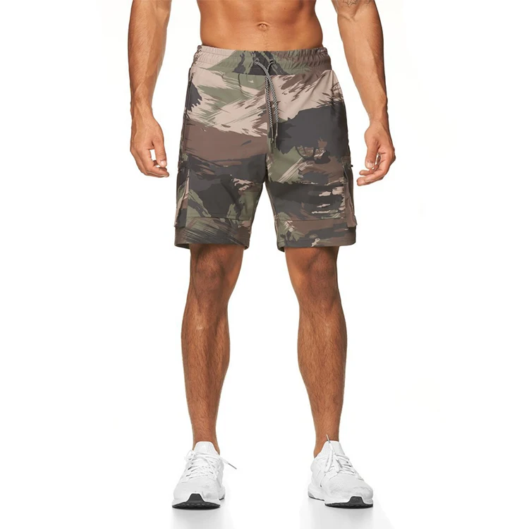 

BaiSheng Whole Sale Mens Camouflage Short Pants Side Big Pockets Men's Shorts