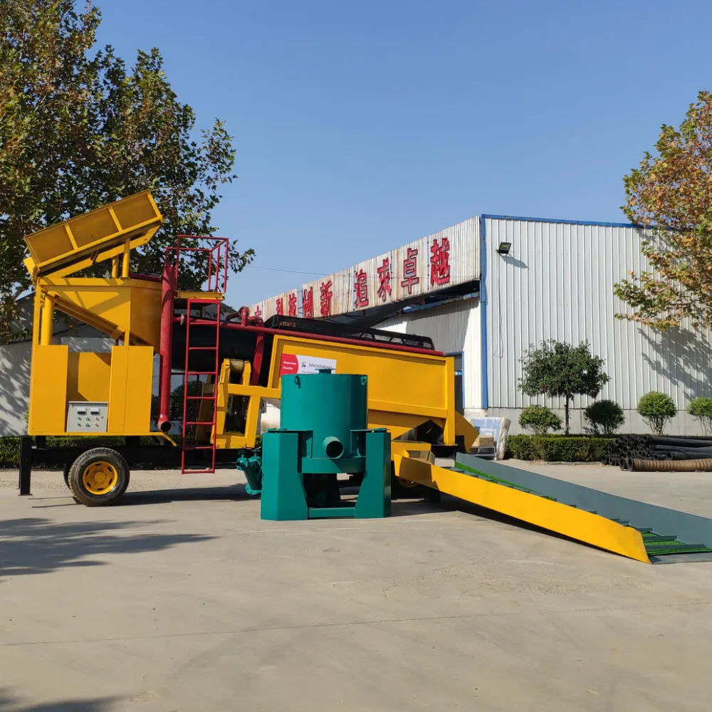 
Africa popular small trommel 200 tph alluvial gold mine washing plant for sale 