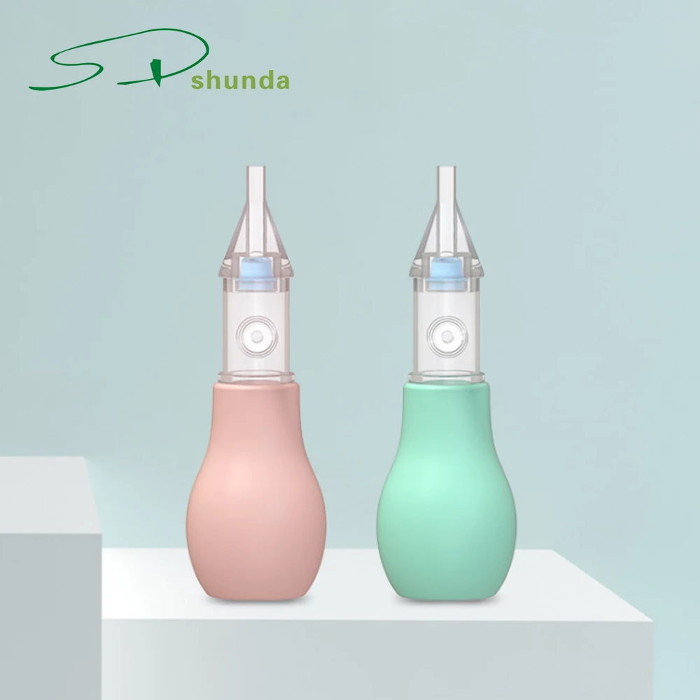 

Colors Silicone Infant Reusable Nasal Mucus Suction Baby Nose Cleaner Snot Sucker Nasal Aspirator For Nose, Any color is availavle