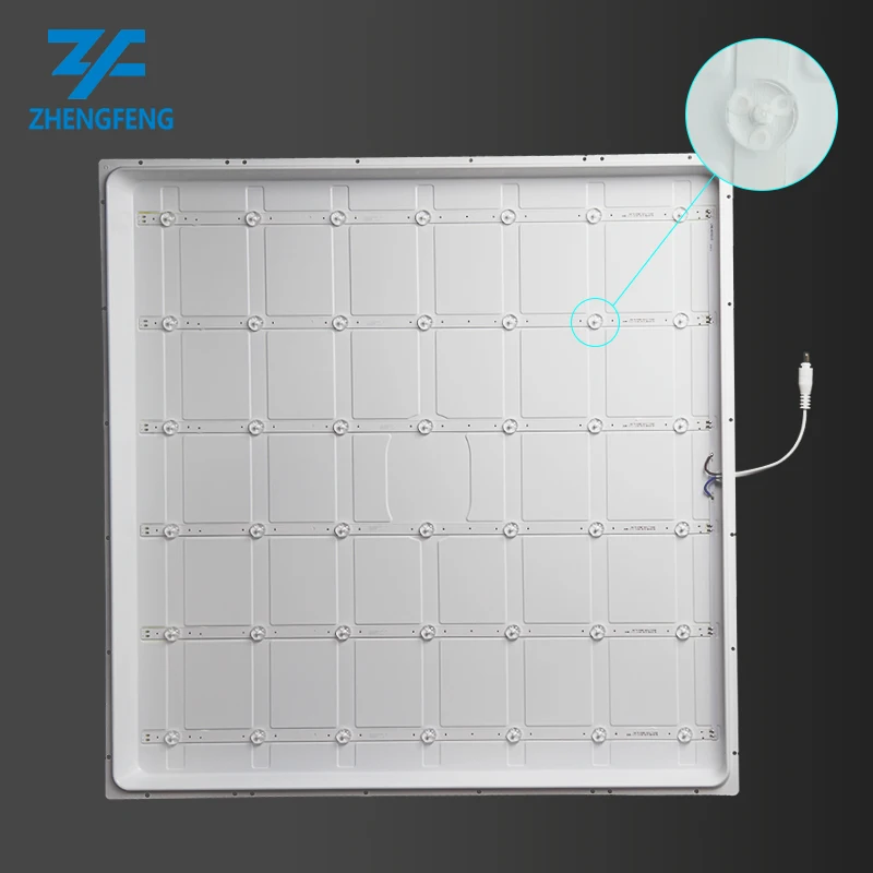 Factory directly supply led suspended ceiling light panels 40w led recessed panel lightings