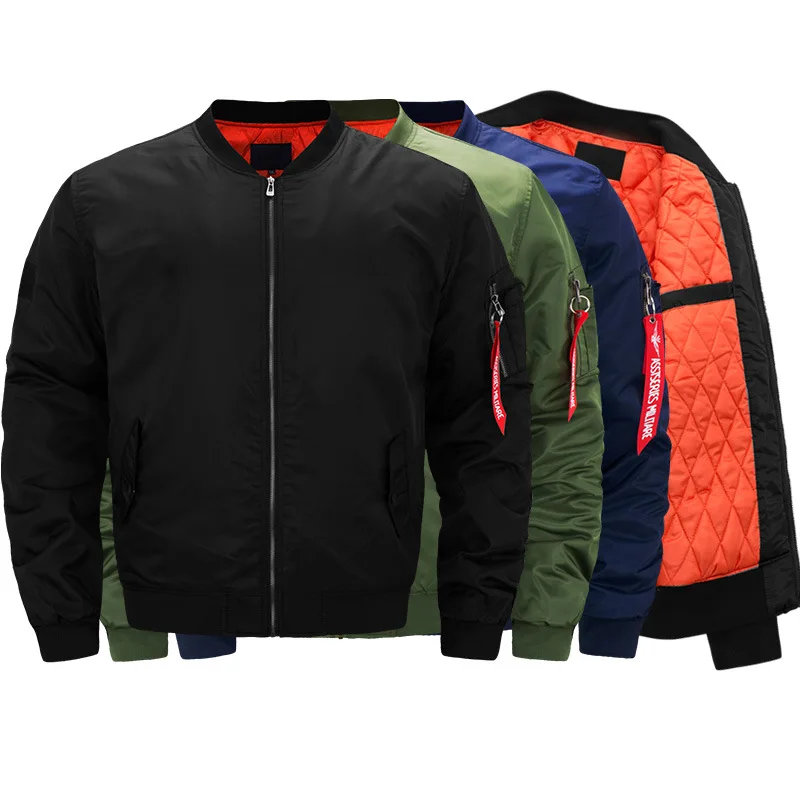 

Latest style Fashion custom high quality mens nylon waterproof ma 1 flight bomber jacket mens, Customized color