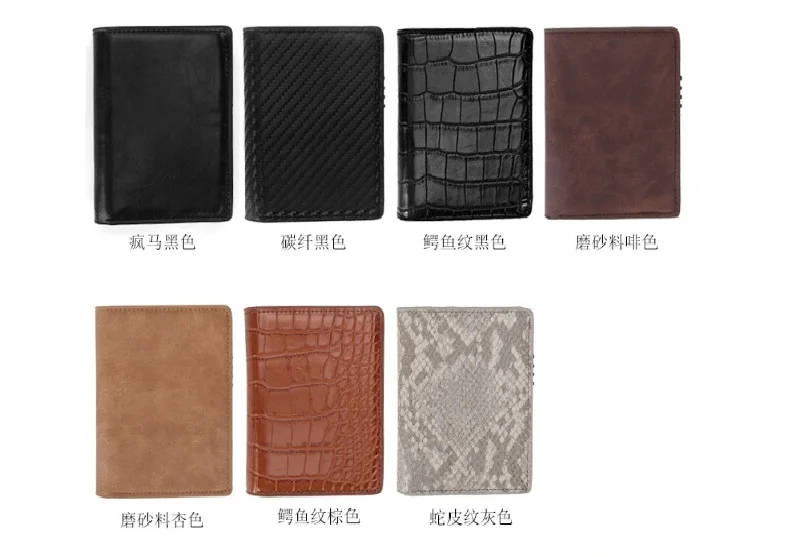 RFID Wallet Money Clip Bottle Opener Natural Brown Best RFID Blocking Wallet Best Quality Leather