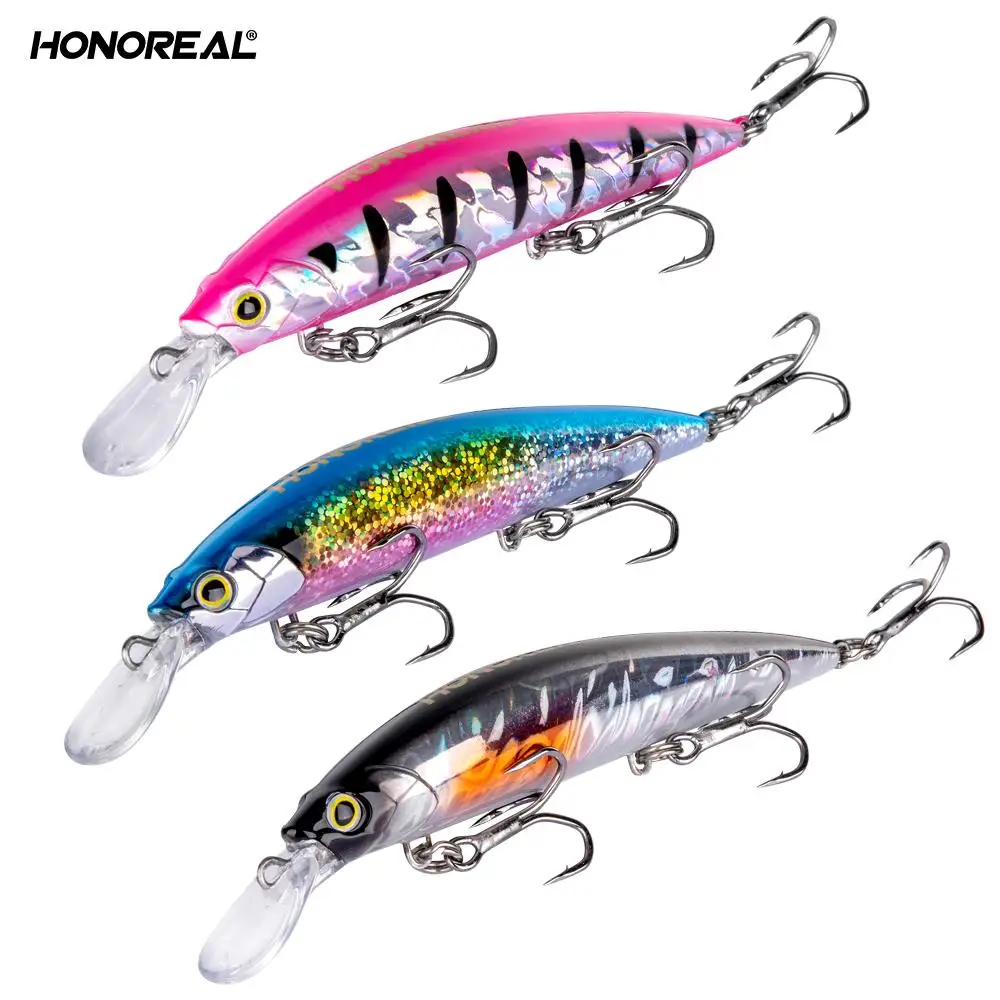 

HONOREAL 39g 110mm Sticks Big Plastic Hard Minnow FIshing Lure