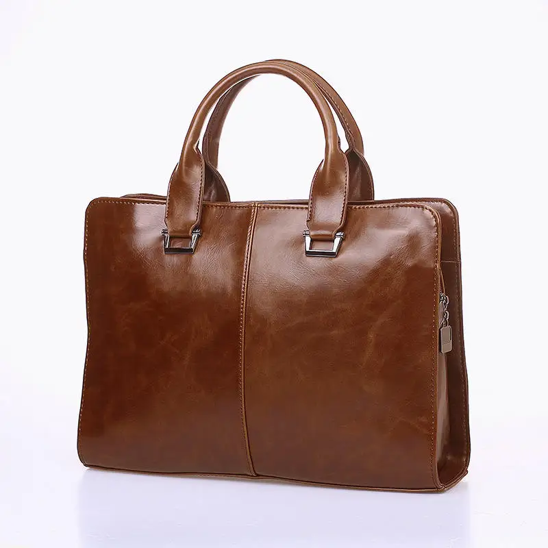 Mens PU Leather Hard Laptop Briefcase Designer Handbag Belt Shoulder Bag VS Brand Luxury Crossbody Bag Customizable Logo