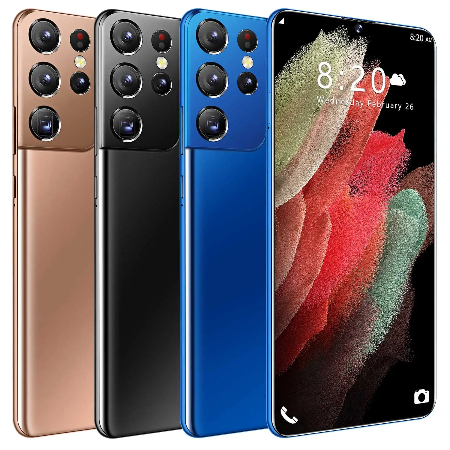 

S21+ Ultra New 100% Original Gaming Mobile Note 10 Second Hand Price Cheap Mini Phone Mobiles