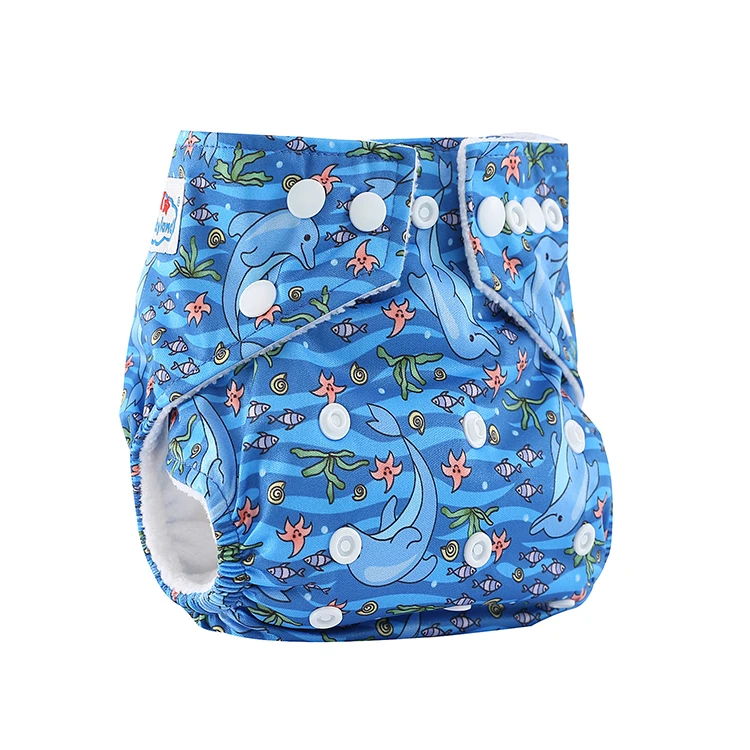

Washable Cloth Diaper Wholesale Nappy Ecological Babyland Cloth Diaper Baby, 12solid and 90printed