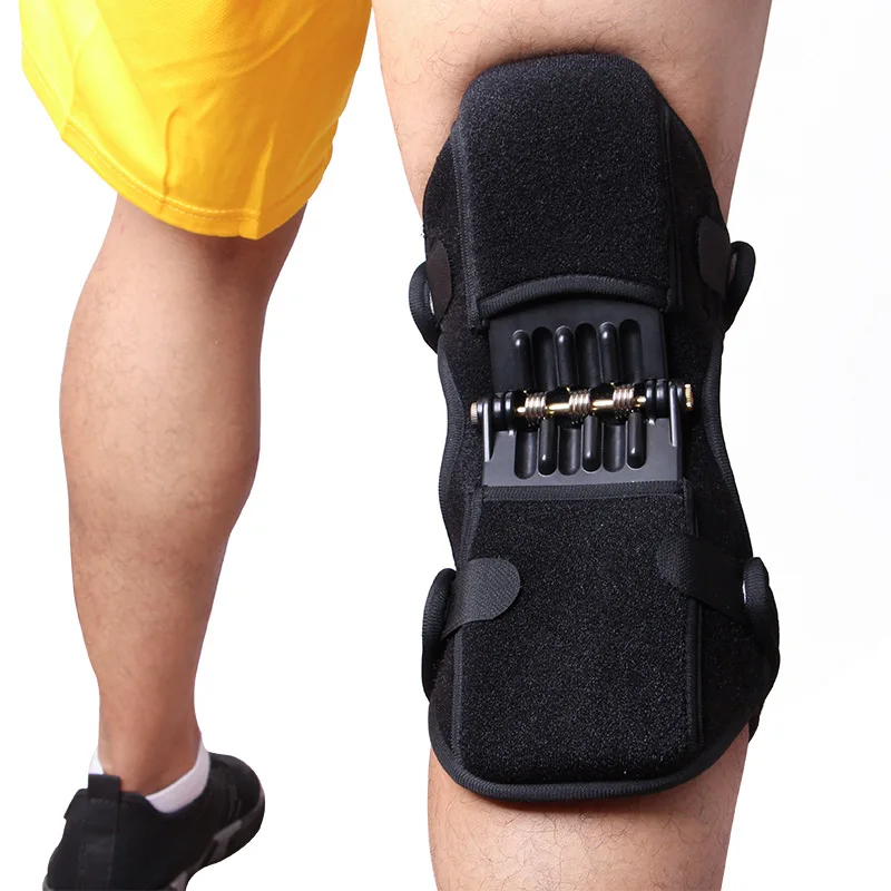 

2021 New product Compression Protection Booster professional knee brace pad support for work, Black