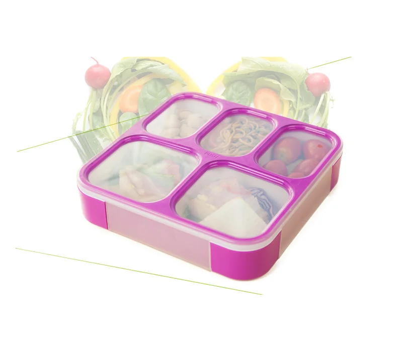 

Eco-friendly wholesale lunch box bento kids plastic lunch bento