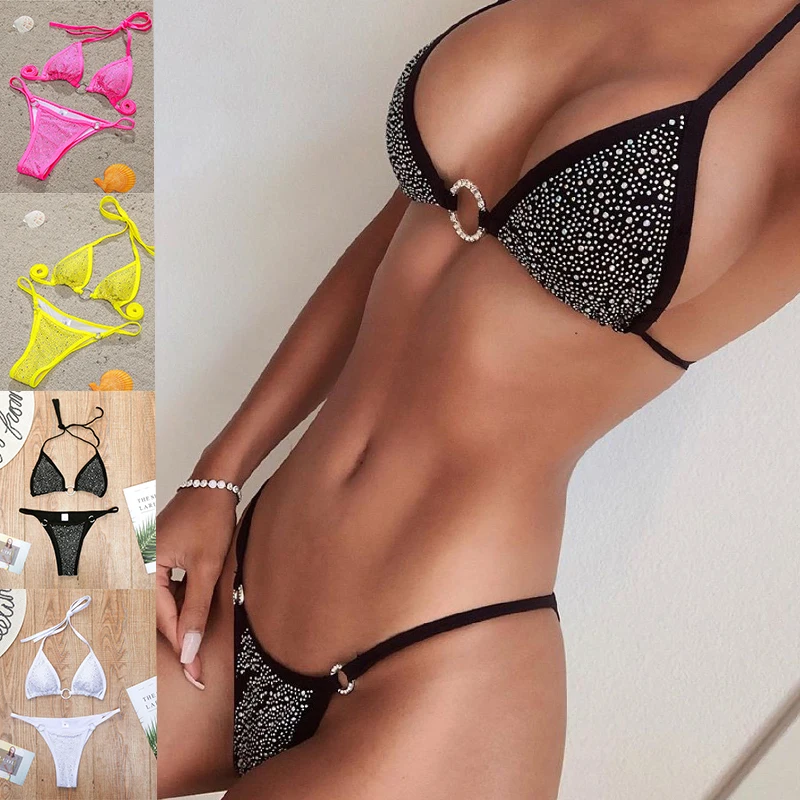 

2021 New arrivals custom summer sexy fashion beachwear bikinis woman swimwear