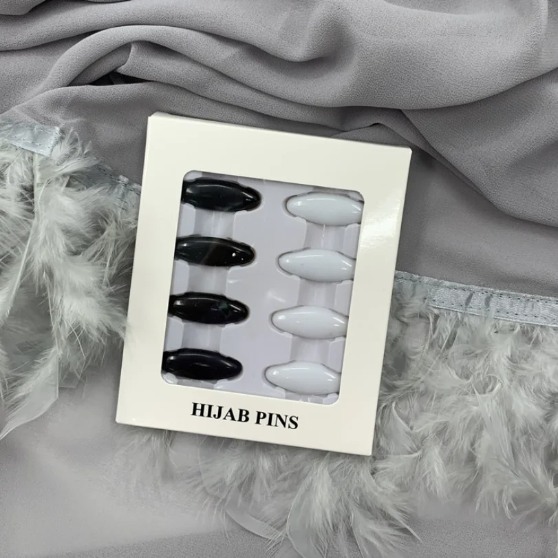 

Hijab pins brooches set new design plastic muti-color scarf buckle pin brooch muslim hijab safety pin brooch in stock, Many colors