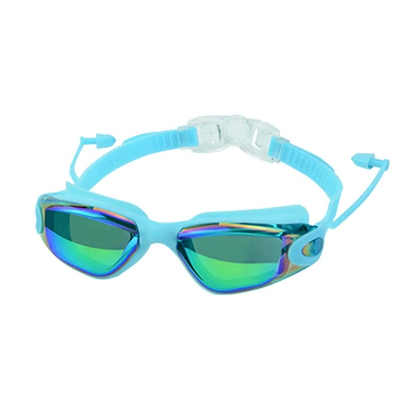 

Manufacturers pools swimming outdoor Waterproof Anti-fog Glasses Male and Female Adult Plating Lens Swimming Glasses