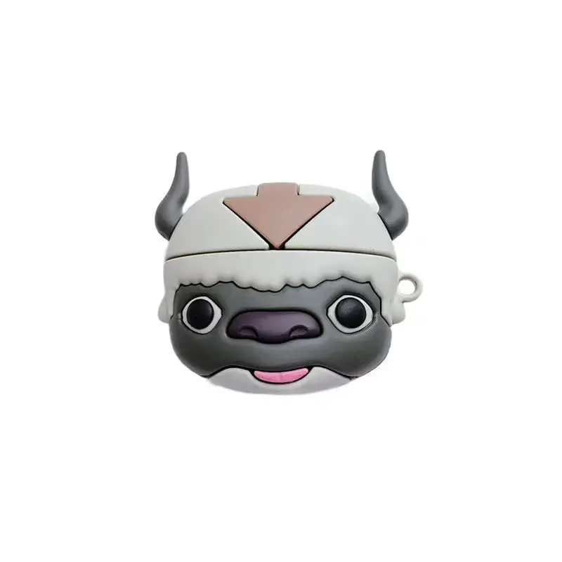 

Appa case for airpods Avatar Appa Cover for airpodsCharging Case with Carabiner