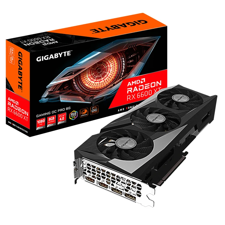 

GIGABYTE AMD Radeon RX 6600 XT GAMING OC PRO 8G Graphics Card with 8GB GDDR6 128bit Memory Support Over Clock