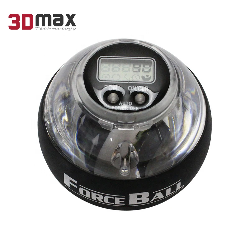 

3Dmax Auto-Start Power Ball With Counter Digital LCD Wrist Trainer Ball Forearm Exerciser Wrist Strengthener Workout Toy