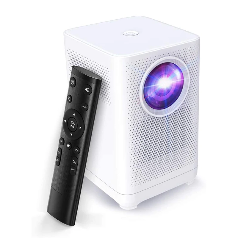 

Amazon Top Seller Mini Tablet Phone Android Projector 1080p 4k Laser Full HD Lcd Video Home Theater Projectors for Sale, White or oem