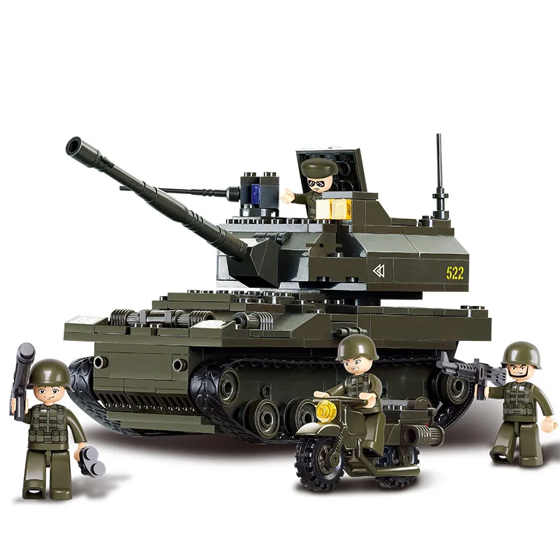 Sluban steckbausteine Army Tank/Combat Tank m38-0282 