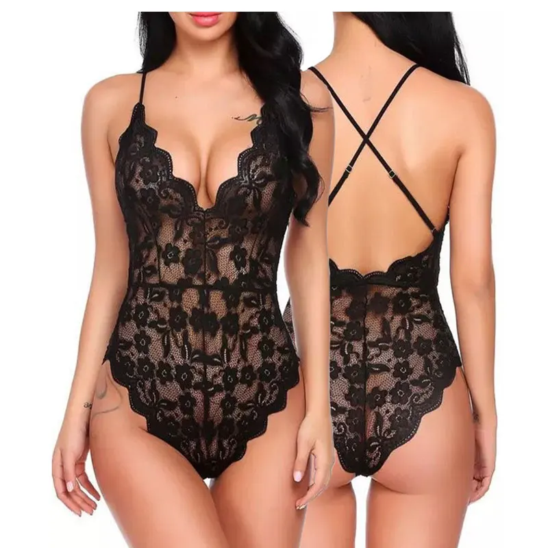 

Japanese Latex Nighty Sexy, 2021 Green Bodysuit/, Black