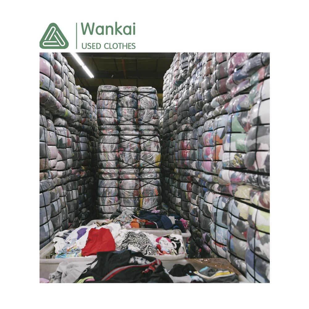 

Bale Sorted Factory Direct Secondhand Clothes Used Bales, Fashion Quality Mixed Lightweight Baby Used Clothes, Mixed colors