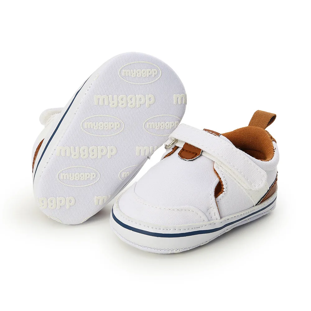 Spring&autumn Canvas Soft Sole Baby Boy Shoes Baby Walking Shoes supplier