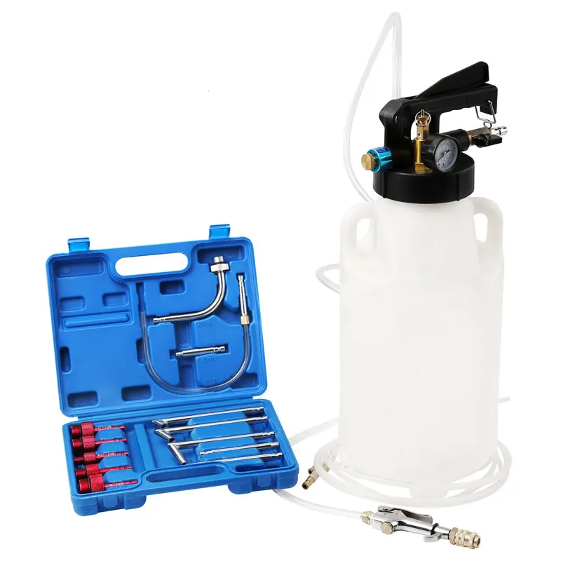 

Local stock in America! Winmax 8 litre pneumatic auto transmission fluid extractor & refill kit with 13 adaptors