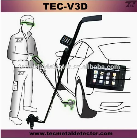 
Portable under car DVR checking camera,under vehicle inspection system TEC-V3D 
