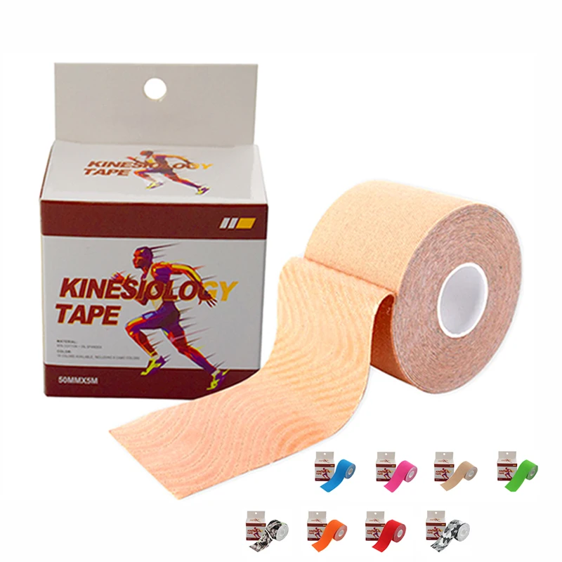 

EONBON Free Samples Elastic Therapeutic Kinesiology Tape Waterproof For Shoulder, Knee, Elbow Pain Relief