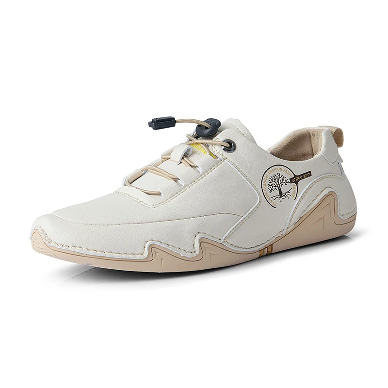 

2099 Good Quality Fashion Comfortable Flat Leather Casual Shoes Men