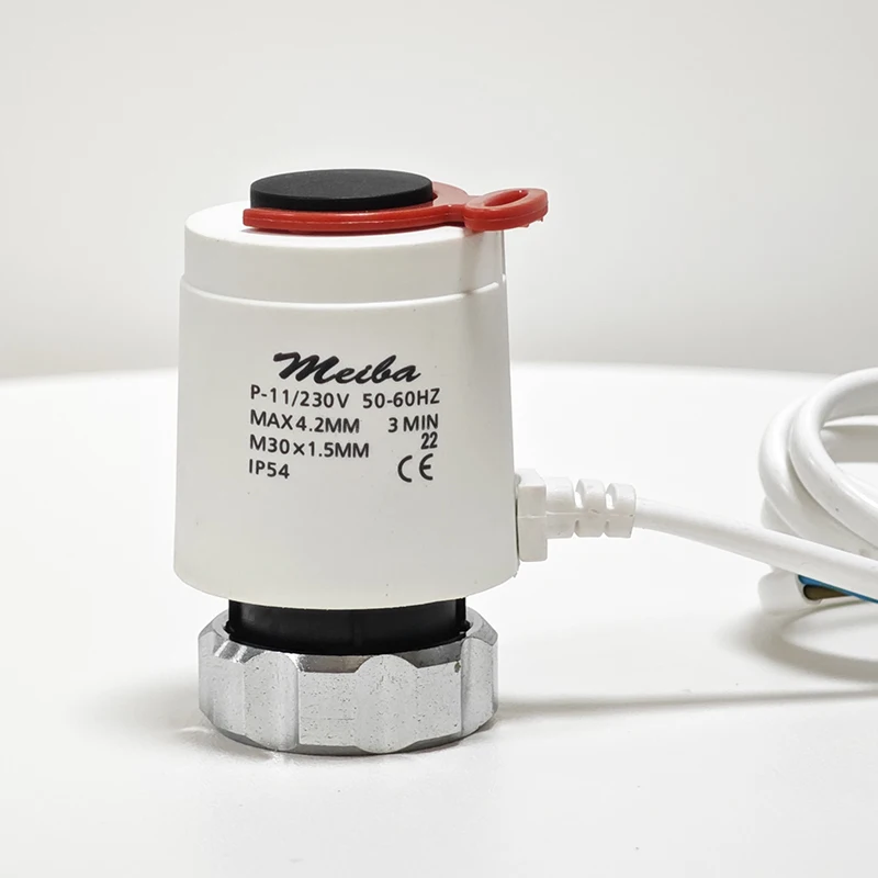 Hotsale Electric Thermostatic Thermal Actuat Mixing Valve Heater Water Heat Floor Heating System Smart Actuator Underfloor Under