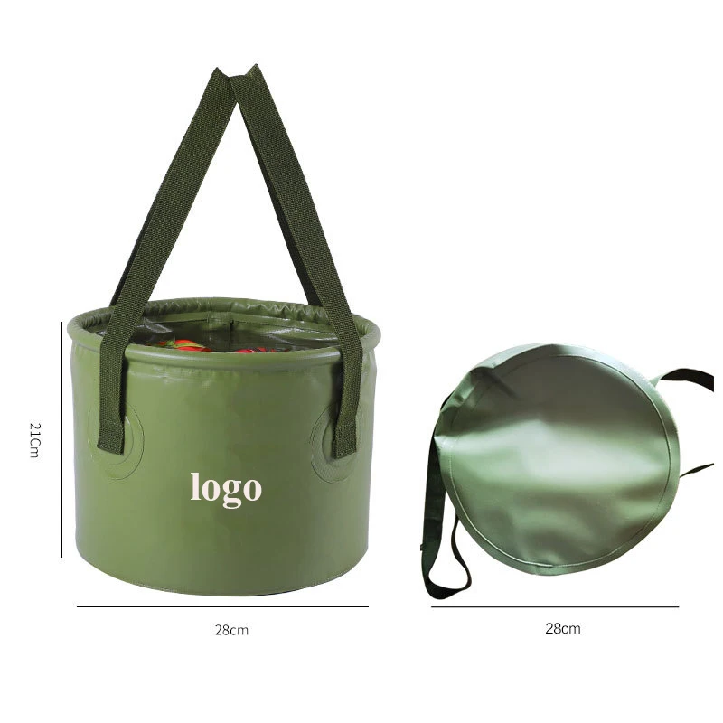 

High Quality Portable Waterproof Cold Water Bucket Outdoor Sink Wash Basin Travel Goods Folding Water Bucket