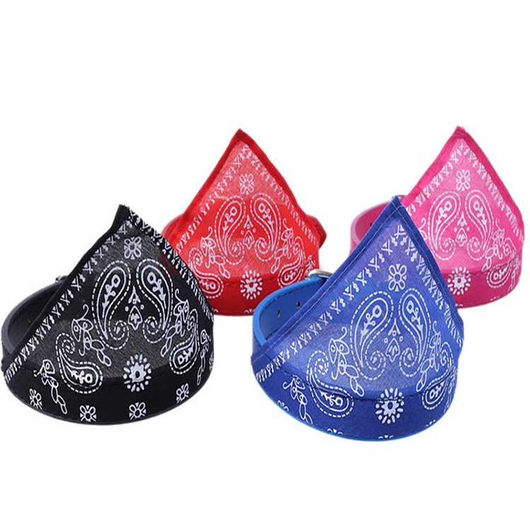 

Amazon Best Seller Pet Dog Bandana Collar, Blue/black/red/pink