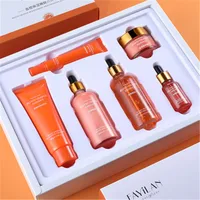 

private label blood orange anti aging skin care set face cream set moisturizing skin care gift set