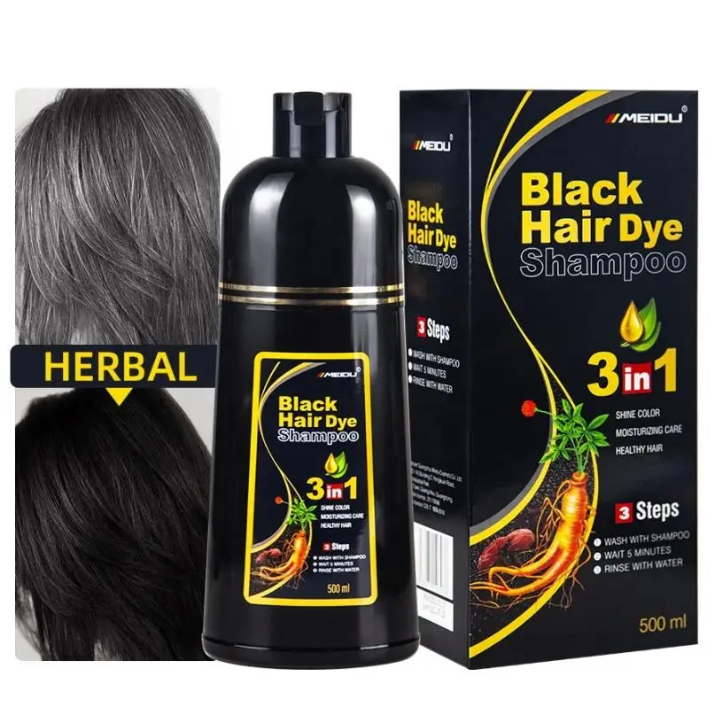 

Gray Color To Black Natrual Hair Dye Shampoo