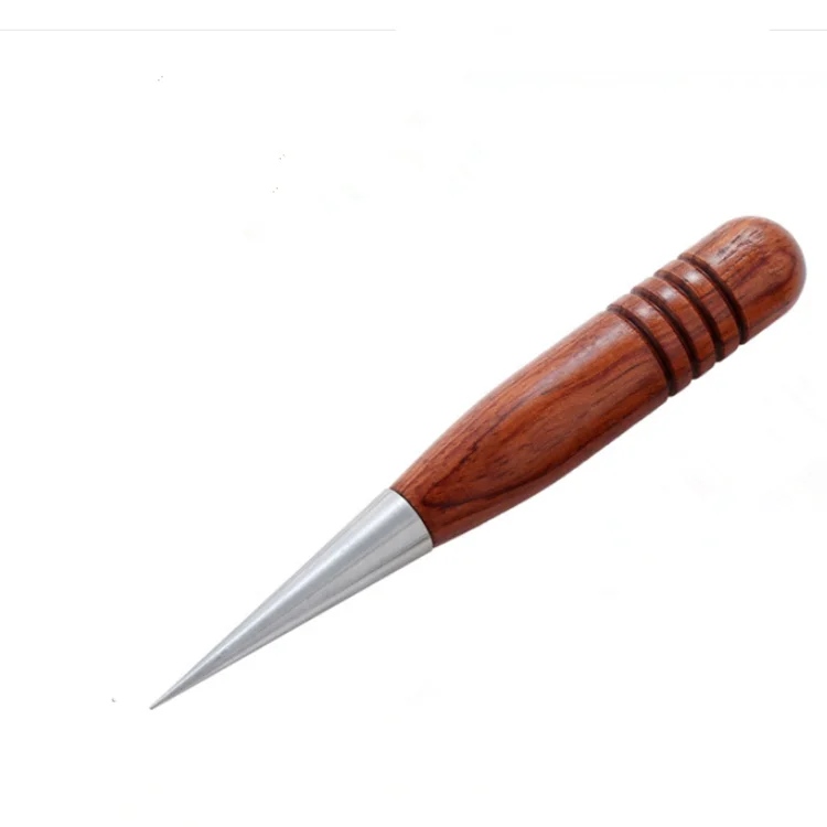 

Coffee Latte Art Pen with Wooden Handle Stainless Steel Tool Espresso Machine Cafe