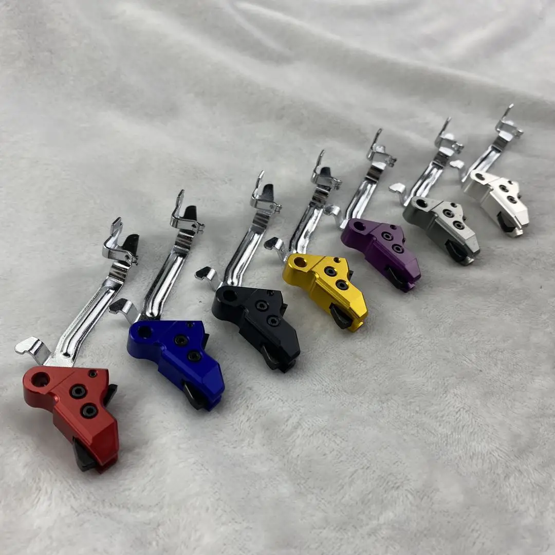 

Aluminum 6061 T6 Gen 3-4 Flat Trigger Shoe Assembly Head Turner for Glock 17 19 22 23 26 27 with Trigger Bar