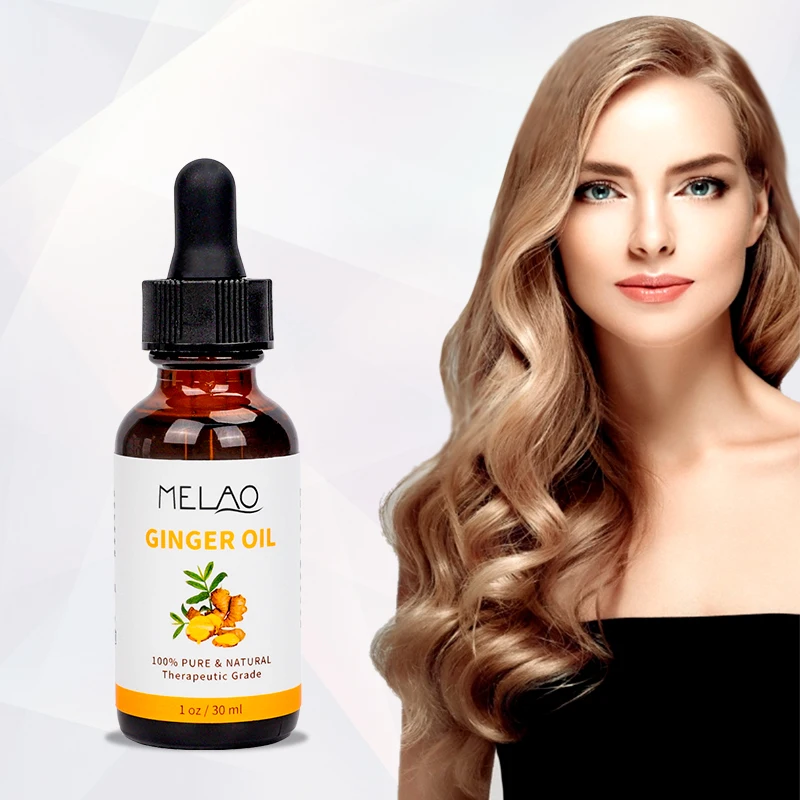 

Privatel Label High Quality Top Grade Natural Organic For Hair Essential Growth Massage Ginger Oil