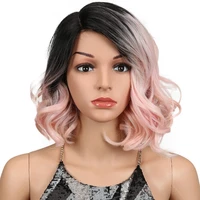 

Noble synthetic hair wigs curly wigs colored synthetic wigs lace front