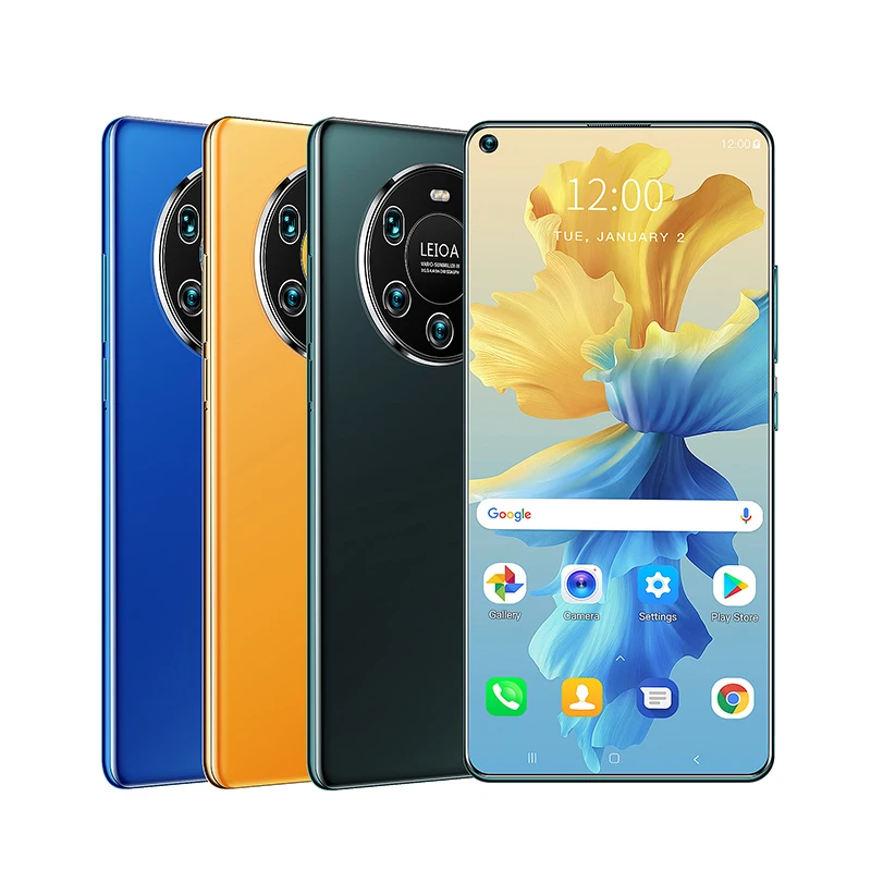 

Mate 40 Pro+ 7.3 inch 4GB+64GB full screen fingerprint/face unlock smartphone