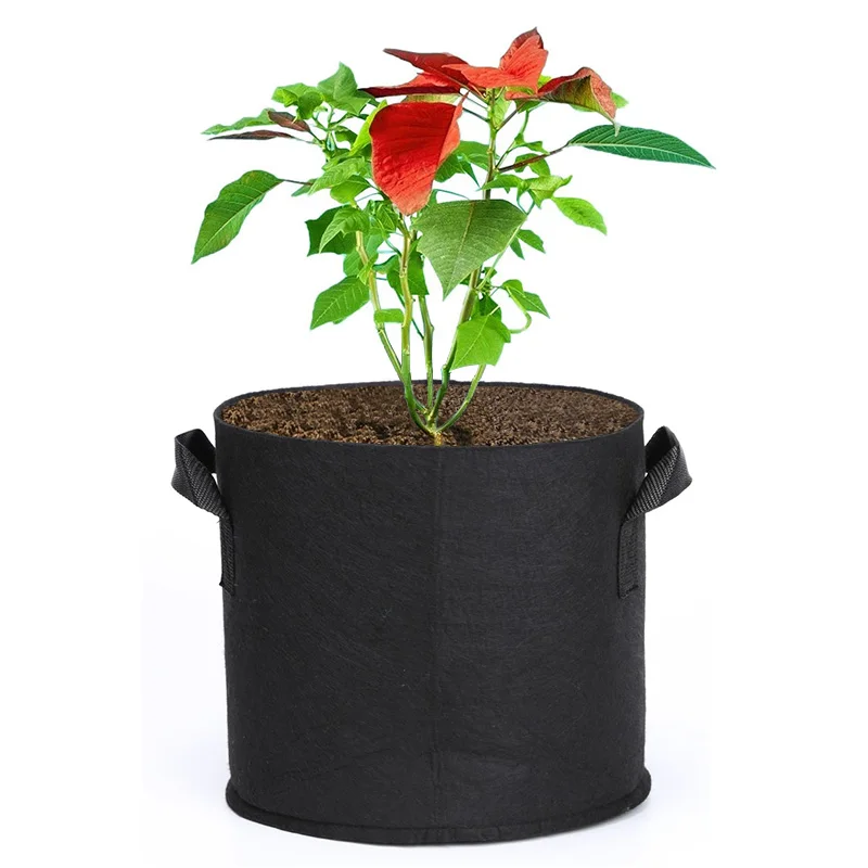 

10 Gallon Planting Pouch Premium Breathable non-woven fabric Pots growing bag