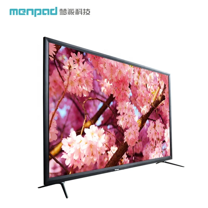 

Al alloy ultra thin Network OD15 1G+8G M2 43 inches 4K television 3840*2160 resolution smart led hotel tv with wifi