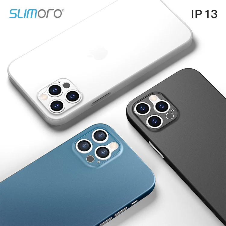 

Slimoro 0.35 Ultra Thin Anti Scratch Smartphone Cover For iPhone 13 Pro Case Waterproof Matte PP Case For iPhone 13 Thin Case
