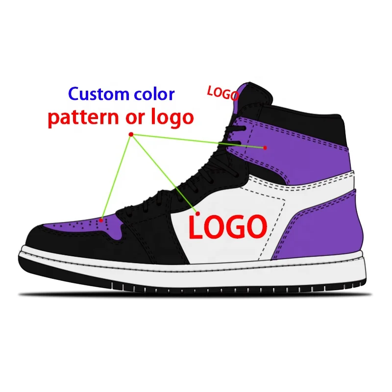 

brand school high top shoes for boys and girls breathable basketball sneaker man custom with great price