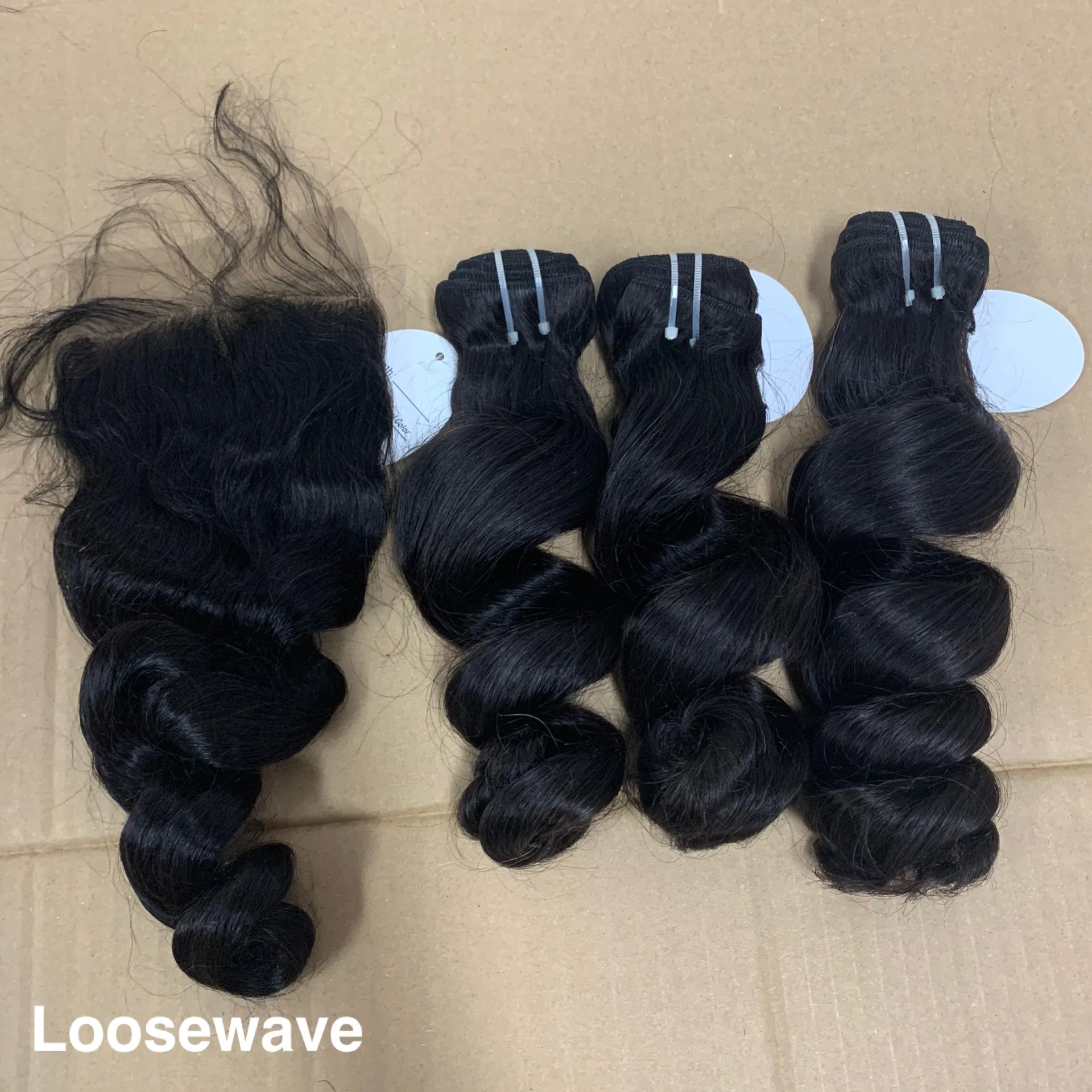 

Cuticle Aligned Vendors Raw Virgin Brazilian Hair Bundles 40 Inch Human Hair raw Indian Human Hair Extension, Customized color