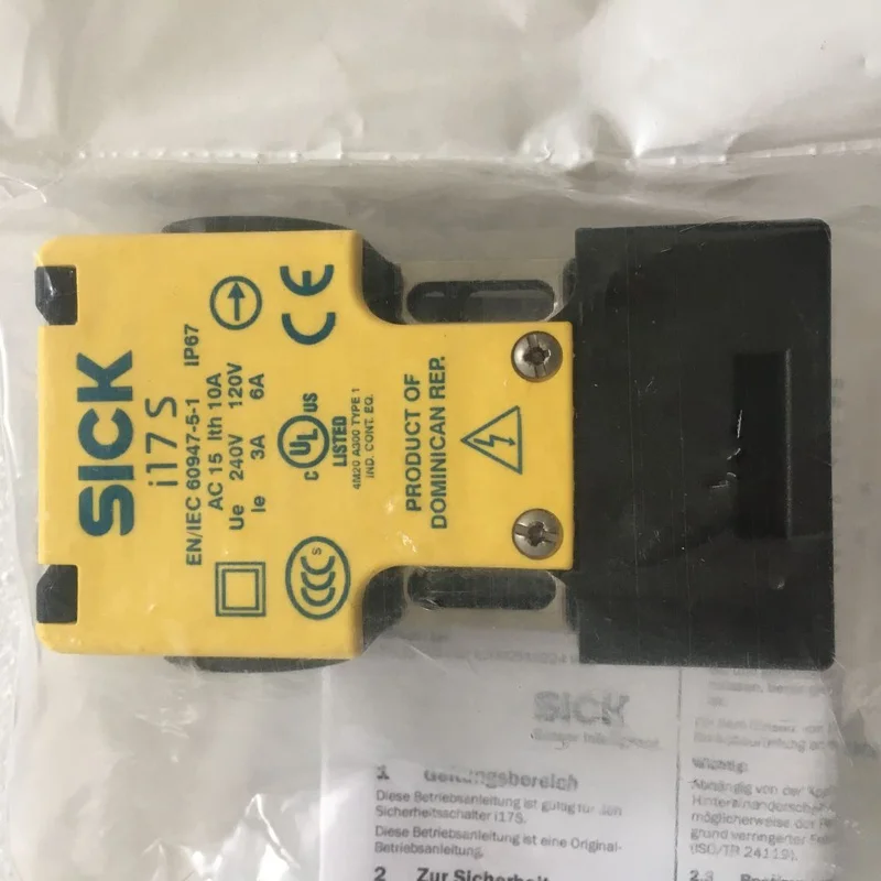 New In Box Sick Safety Switch I17-SA213 1-Year Warranty ! 