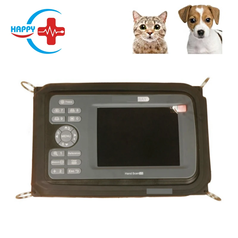 HC-A033V Advanced 5 Inch Palm Veterinary Handheld Ultrasound Scanner,Animal Portable Scanner Ultrasound