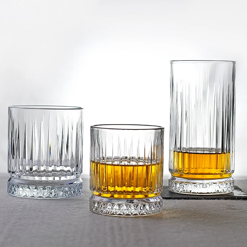 

210ml 7oz Whiskey Glass Cup Drinking Whisky Glass, Clear