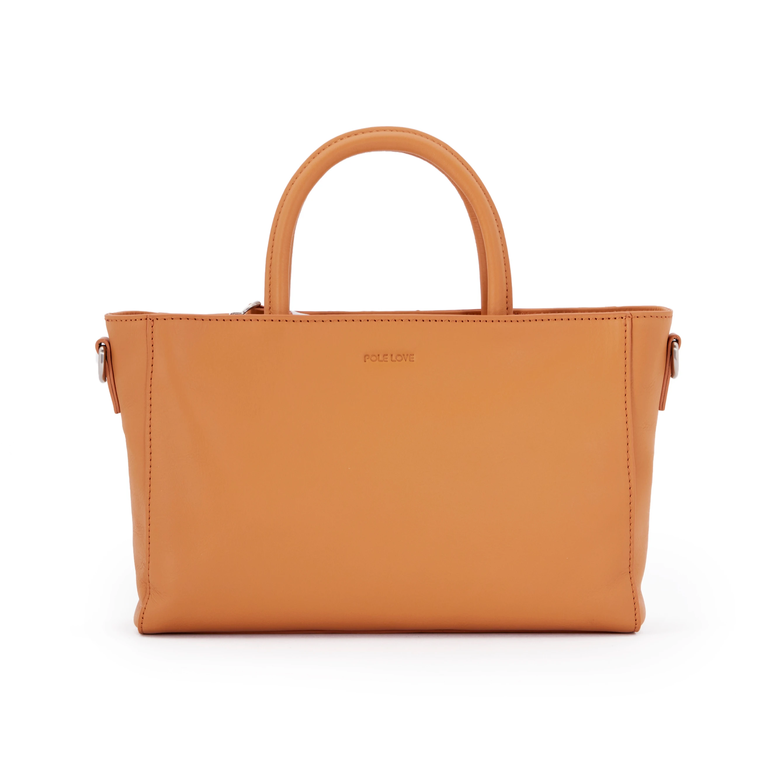 

fashionable simple brown solid color Korean style women shoulder bags handbags