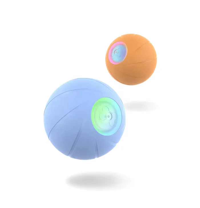 

Cheerble New Product The Smart and Interactive Pet Dog Toy Ball Wicked Ball SE, Dawn blue,twilight orange