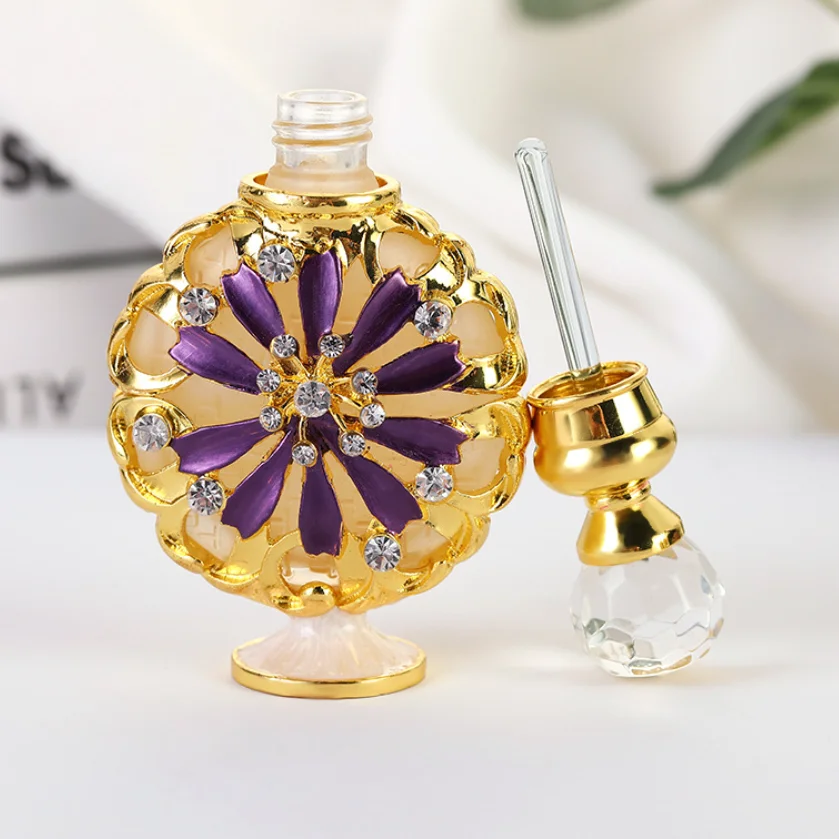 10ml Dubai Arab Shaped Metal Essential Oil Perfume Bottle Buy High